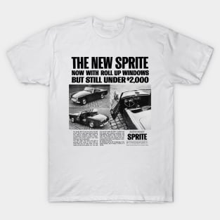 AUSTIN HEALEY SPRITE - advert T-Shirt